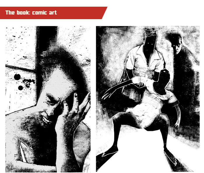 Loïc has also been known to dabble with comic book illustrations...
