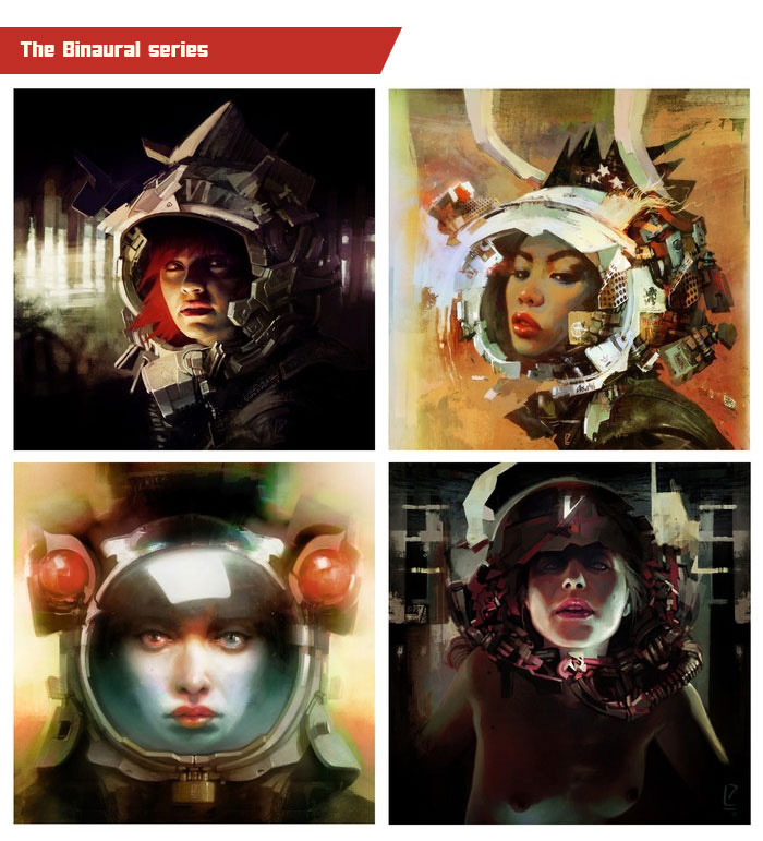 The Binaural girls, strutting their stuff...
