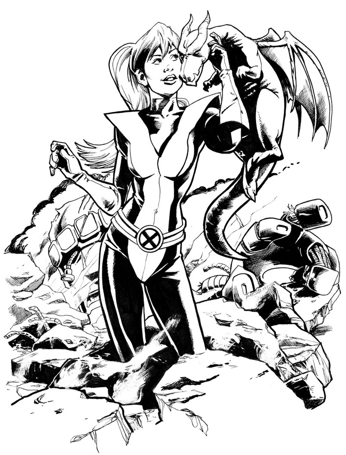 Example of the Shawn McGuan Single Character Commission