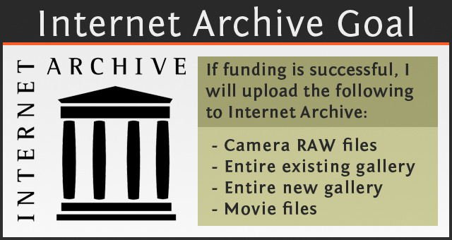 The Internet Archive is very excited to be a partner in this project and help make it more expansive.