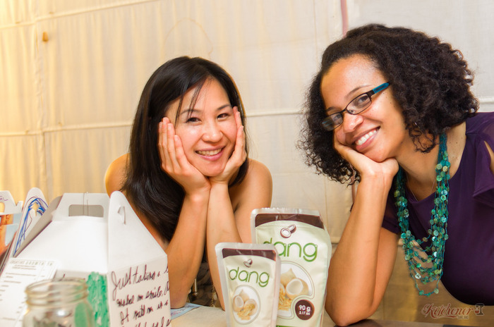 Sophia Chang of Kitchener Oakland and Christina Mitchell of East Bay Dish