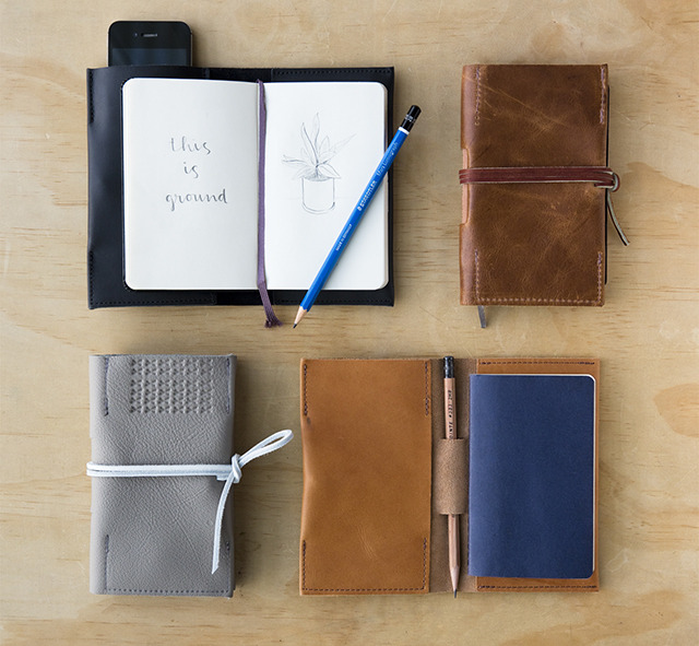 Leatherback Writer - you choose between Black, Whiskey, Grey or Tan