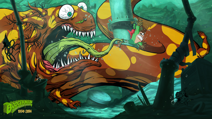 The re-imagined Sewers, featuring the Sewermander. Now with 100% more swimming!