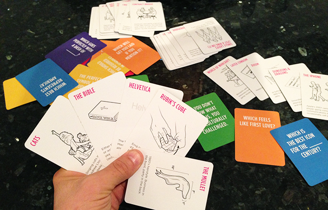 Sample Metagame cards.