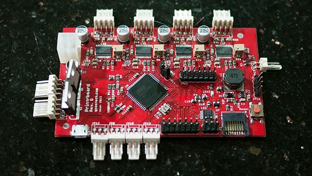 OneUp Arduino Powered Electronics based on Printrboard
