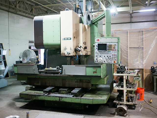 Our Mori Seiki CNC Mill ...its old but very accurate!