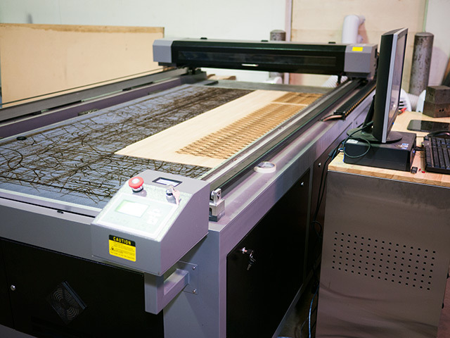 Our QU-BD CNC Laser w/ 51x100 Cutting Area