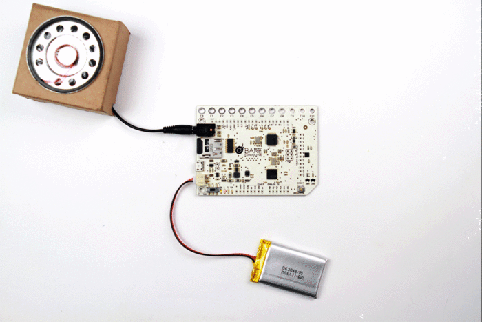 Using the Touch Board is as simple as touching it.