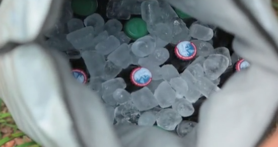 Ahhh. What you see when you open the IceMule. We like this view.