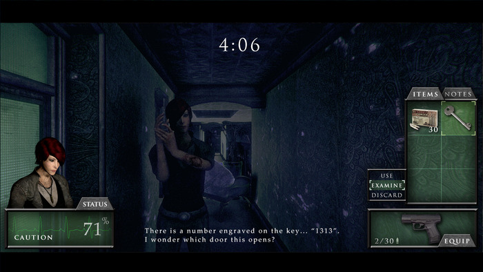 We wanted to stay true to the classic survival horror inventory, however this is in real time and can be toggled on or off.