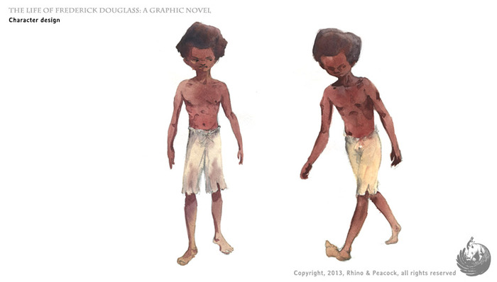 Character Design study: Fred, 13 years old.