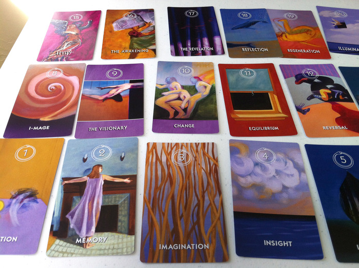 Table of Arcana cards