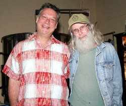 Doug and Johnny shortly before Doug’s death (2008)