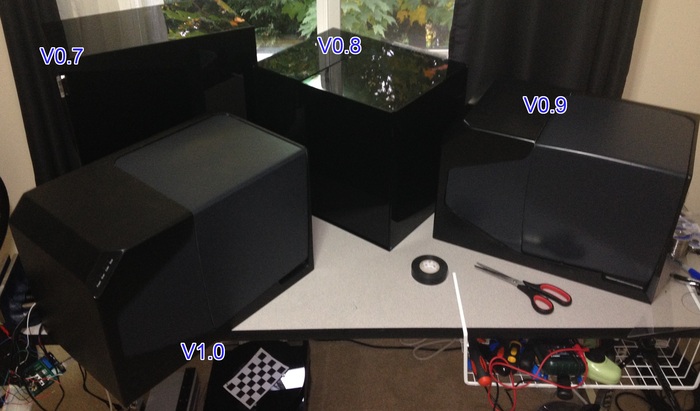 Scanner iterations 7 through 10