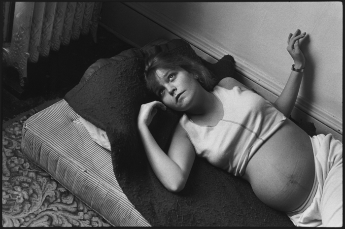 Tiny, pregnant, Seattle, Washington, 1985