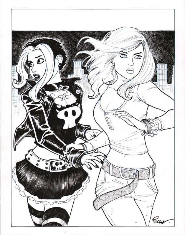 Original inked art (11"x14")