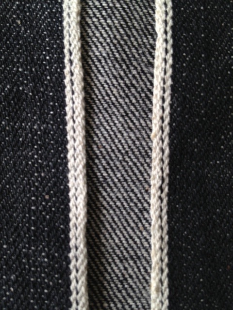 Black on Black 13.5 oz Selvedge Denim
