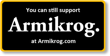 PayPal payments accepted at Armikrog.com