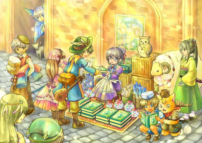 Ryuutama is finally ready for the town market!