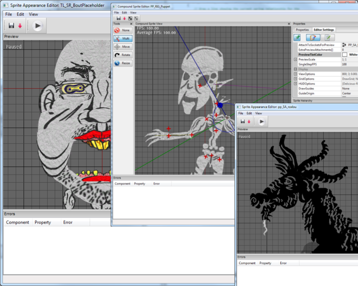 From concept... to editor...