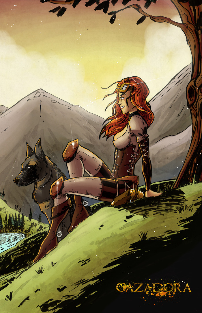 Art by Jordan Johnson and colors by Michael W.