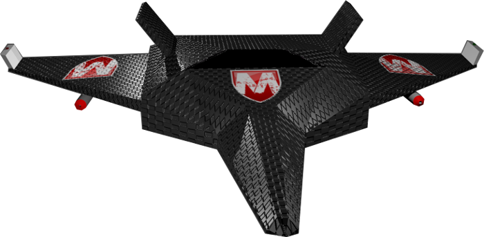 Metro Defender Drone Rendering