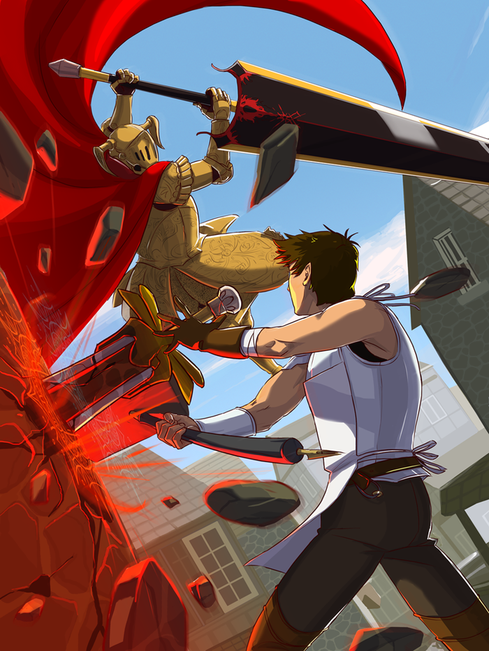 Lee Che Wordsmith vs. Literati Eraser Poster that comes with the EARLY BIRD GAME TIER