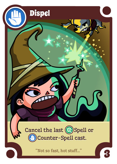 Dispel - another of the WANDS cards