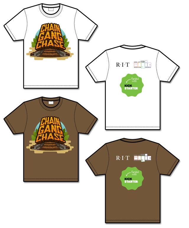 You can add $15 to any reward tier and get a shirt, or add $5 to a reward that already has a shirt and get a second shirt!