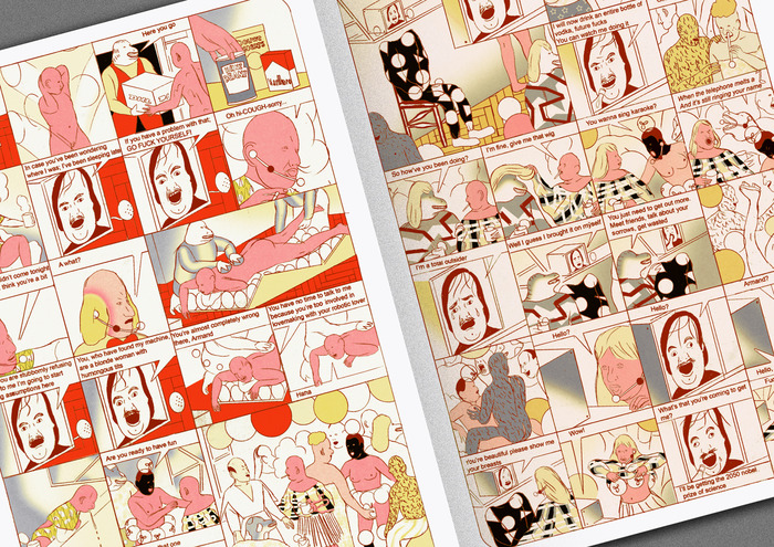 Olivier Schrauwen, 8 Page Section