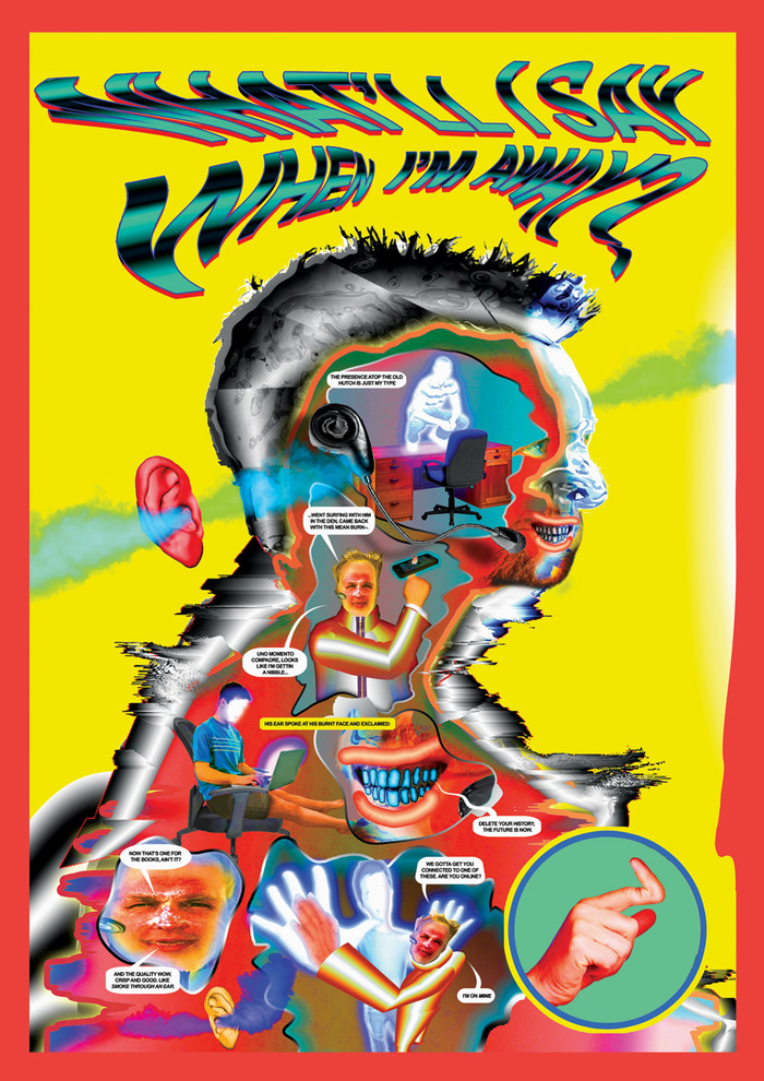 Ben Mendelewicz - A1 Poster - Fluorescent CMYK (Artwork may change slightly)