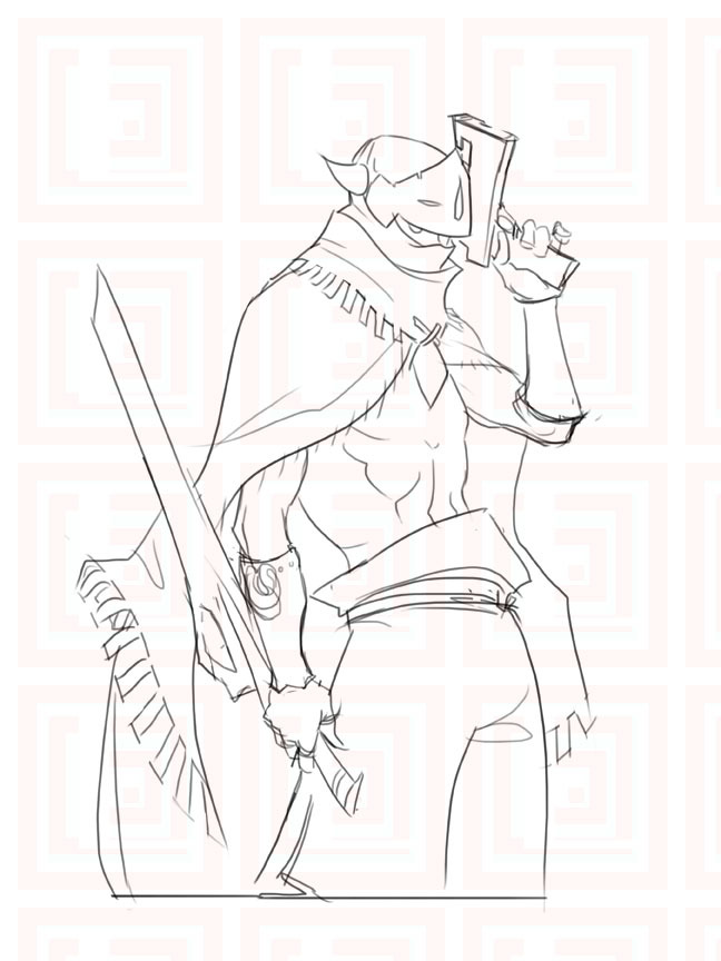 Lee Che - Hyper Light Drifter, APEXICON style