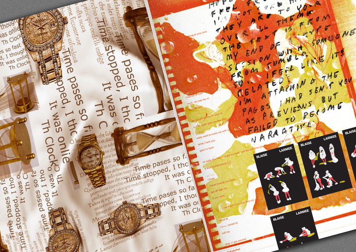 Amalia Ulman & Blaise Larmee, 4 & 6 Page Sections