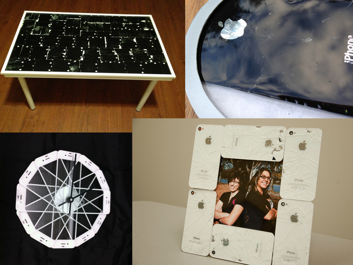 Tables, coasters, clocks and picture frames, oh my!