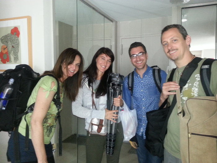 Director of Photography- Svetlana Cvetco, Director/Producer-Michelle Ortega, Gaffer- Chris Turiello, Audio Operator- David Tews
