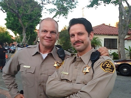 Ingo Neuhaus and Brandon Hillock as Deputy Sacks in "Veronica Mars"