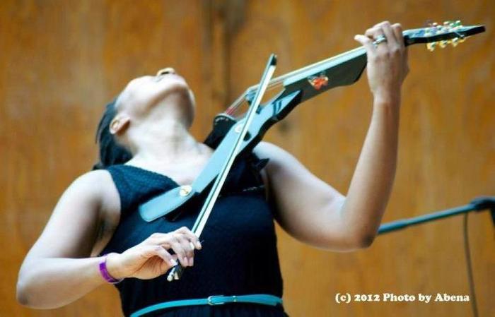 Going for it at Michigan Womyn's Music Festival
