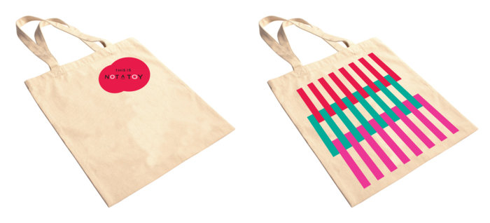 TINAT tote by Blok Design (specify grey or natural)