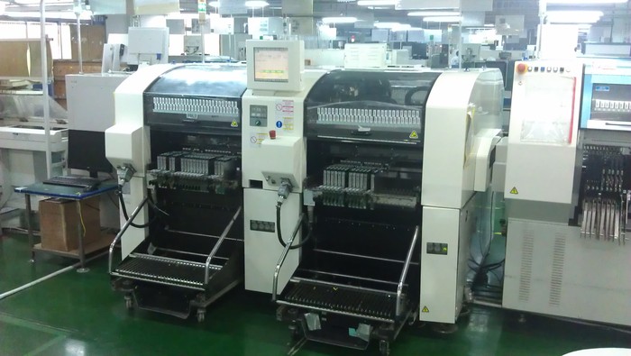 Visiting a PCB manufacturing facility.