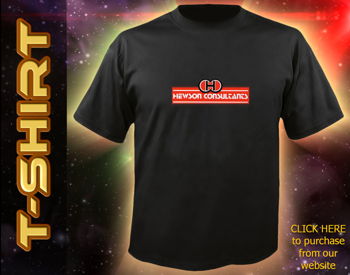 There's retro and then there's retro. Get the limited edition t-shirt featuring the very first Hewson logo from the earliest games