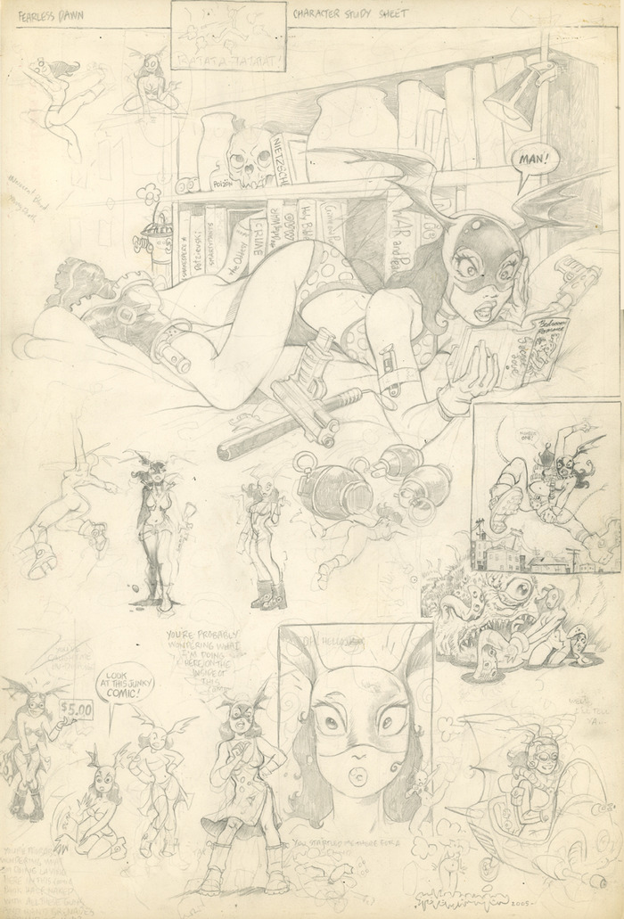 Early Study Page Reward above (click Pic for CAF close-up)