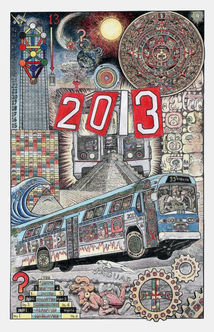 Pic. from Chapter 5: Speed’ing Through 2012 and the End of the Maya Calendar! (print option # 5.)