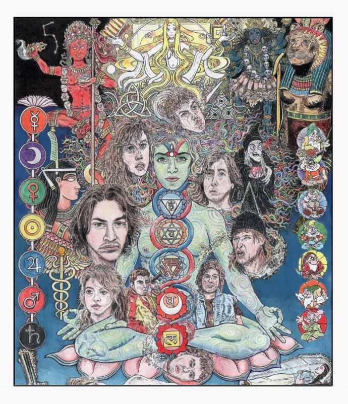 The Pic from Chapter 6 - Snow White, River's Edge and the Seven Chakras ... (print option # 6.)
