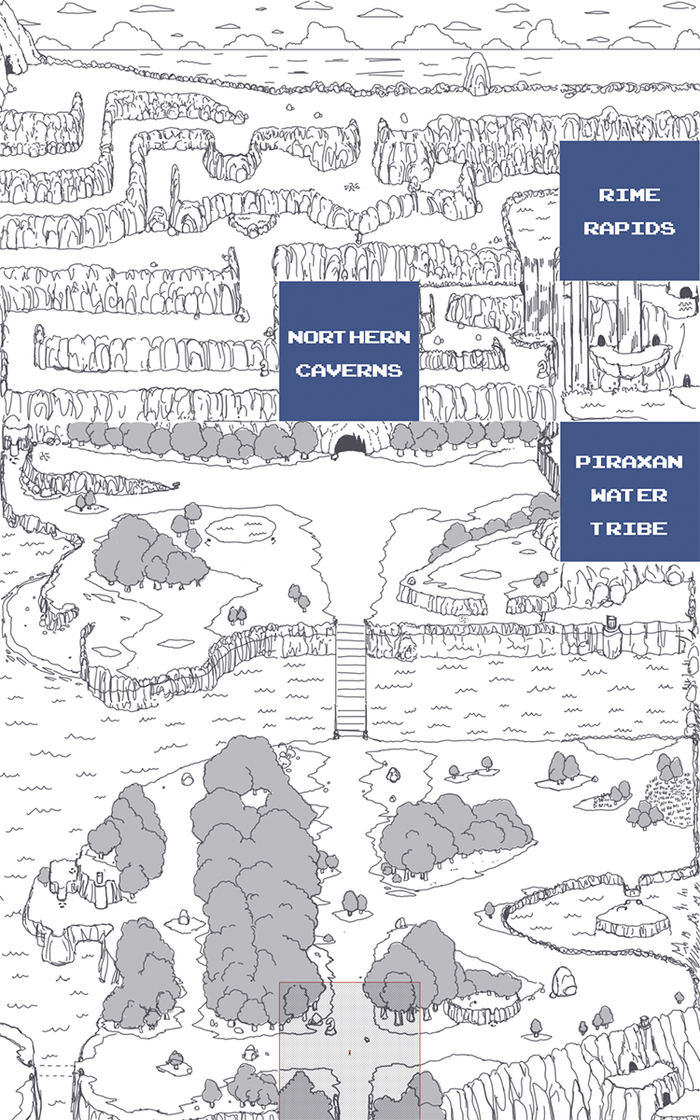 Northern Section of the Overworld