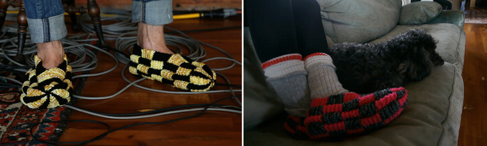 Slippers, as seen in the movie!