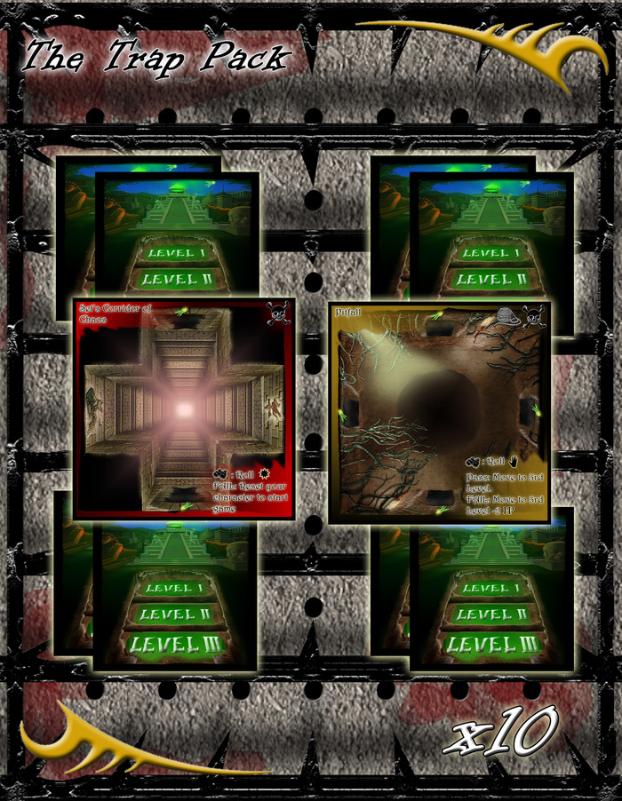 Deadly Trap Tile Pack (x10 Additional Game Tiles)