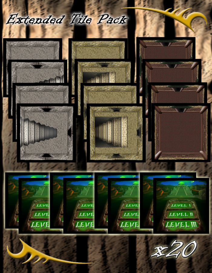 Extended Tomb Tile Pack (x20 Additional Tiles)