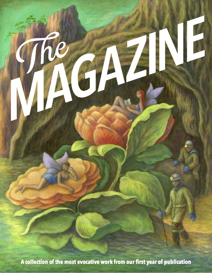 The cover of The Magazine: The Book (Year One)