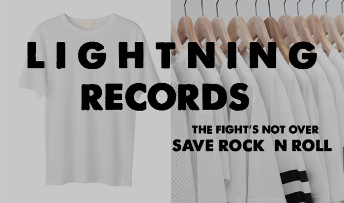 Lightning Save Rock n Roll T Shirt