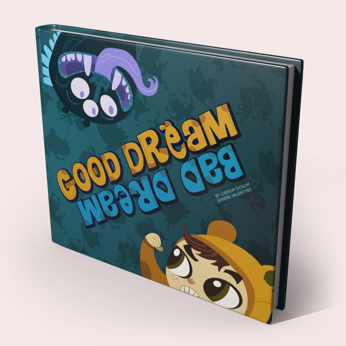This is a mockup of what we envision the hardcover will look like :)
